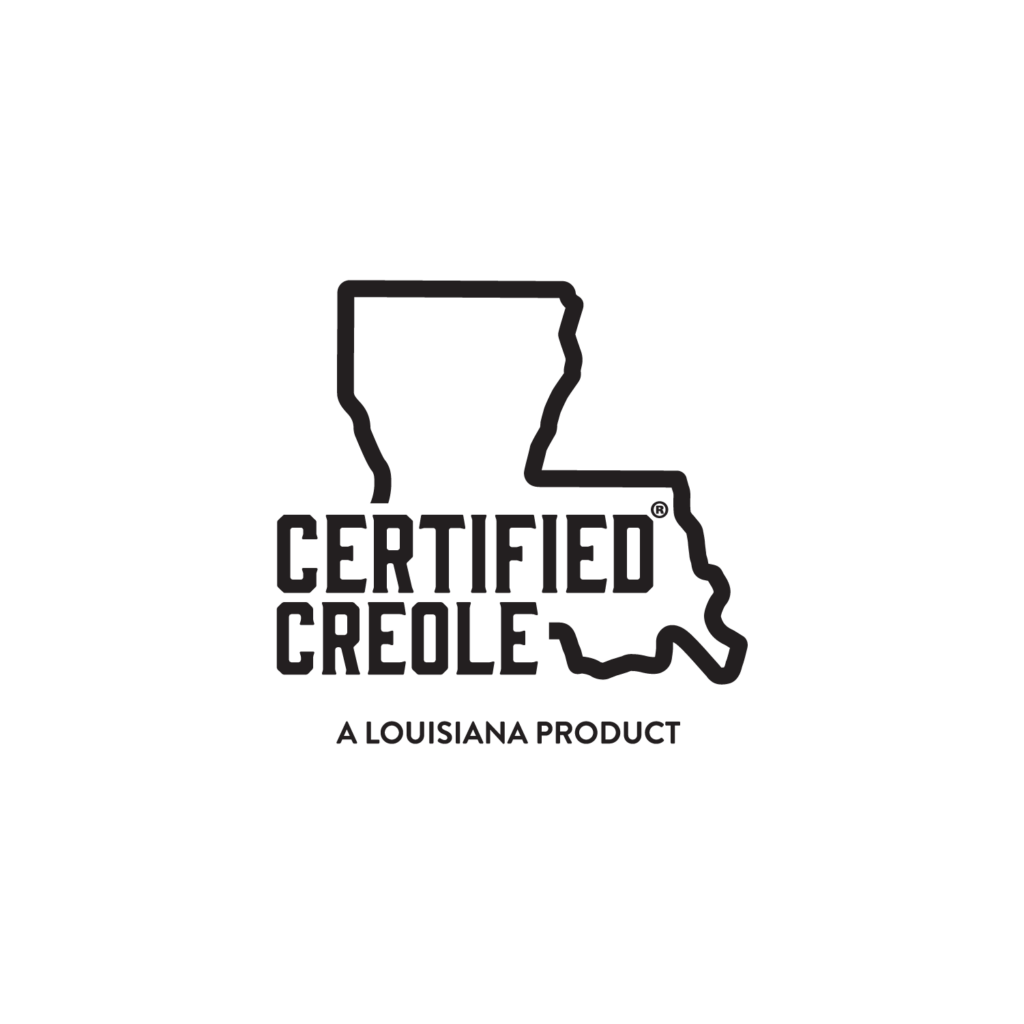 certified creole product label